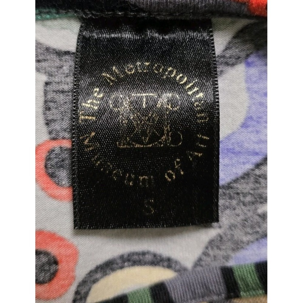 MOMA Abstract Circle Shirt Womens Wassily Kandinsky Y2K Vintage Size Small - Picture 3 of 6